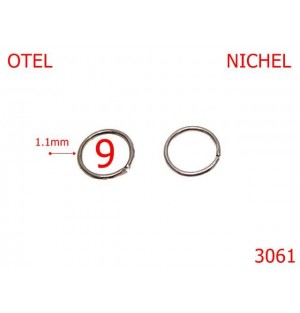 3061/INEL ROTUND-9-mm-1.1-NICHEL-4E3--