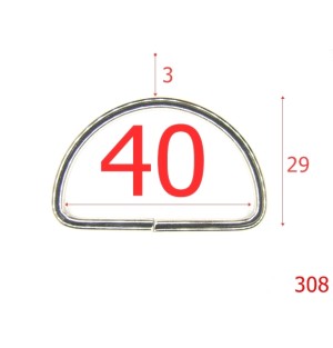 308/INEL 4 CMX3MM NIKEL-40-mm-3-nichel--2G2-3B8-3B7-3C8-3B3-3C4--