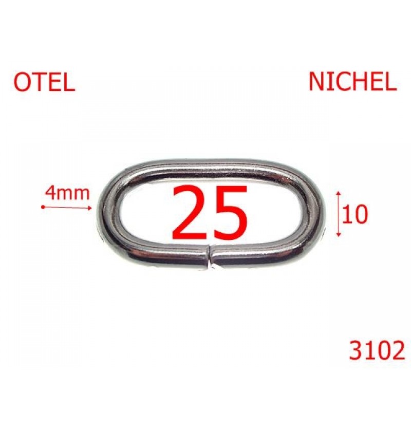 3102/INEL OVAL-25-mm-4-nichel---3E6--