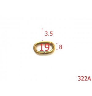 322A/INELE OVALE   19MM* 3.5 MM /ANTIK-19-mm-3.5-antic---3F6--C25