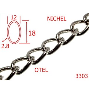 3303/LANT OTEL-12-mm-2.8-nichel-----