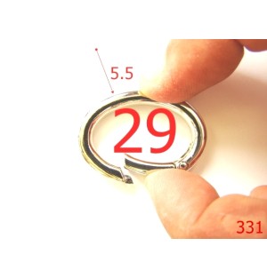 331/INEL OVAL CU DESCHIDERE 29MM NIKEL-29-mm-5.5-nichel---3D6/3A6--A19