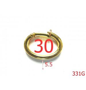 331G/INEL OVAL  3 CM  CARABINA GOLD-30-mm-5.5-GOLD-3C6--G25