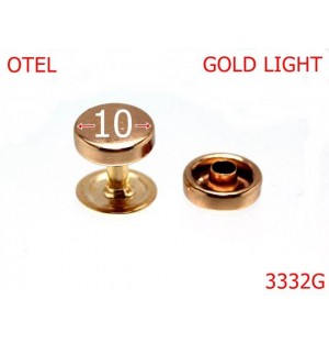 3332G/RIVET CILINDRIC-10-mm---gold light---1C5/9D10--