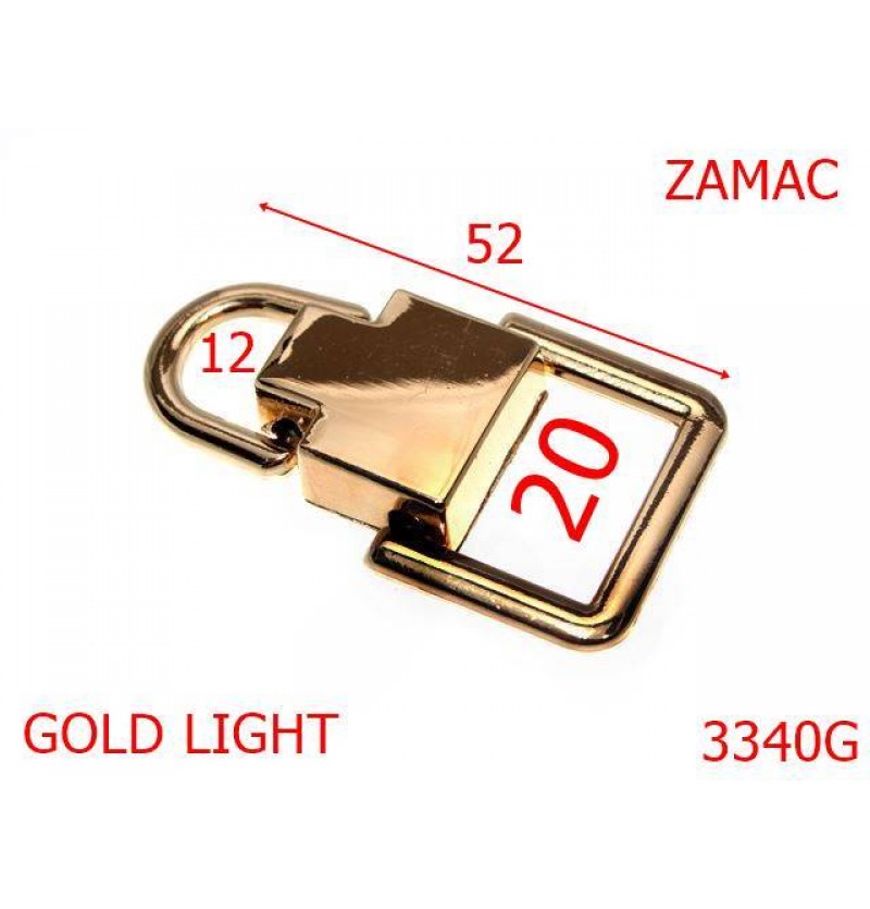 3340G/SUSTINATOR MANER POSETA-20-mm---gold light---6C8/5C8/4L8--