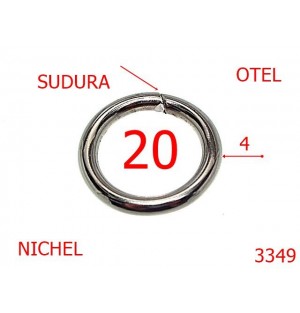 3349/INEL ROTUND SUDAT-20-mm-4-nichel--4B4---