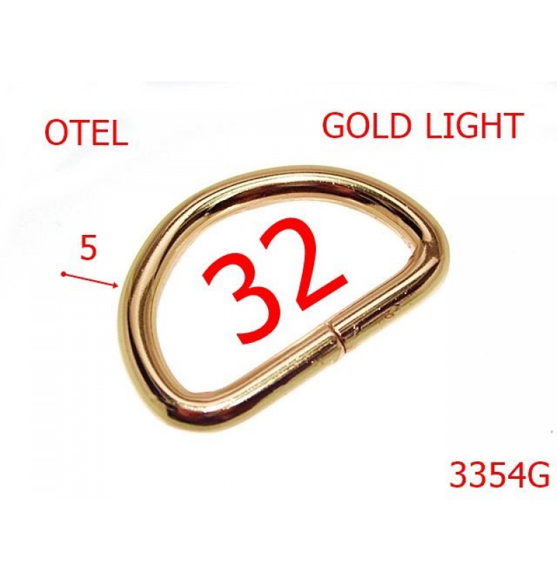 3354G/INEL D-32-mm-5-gold light---3D5--