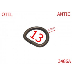 3486A/INEL D 13 mm-13-mm-2.3-antic---2F4--