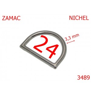 3489/INEL D 24 mm-24-mm-3.3-nichel---3B8-3A3/3D1--