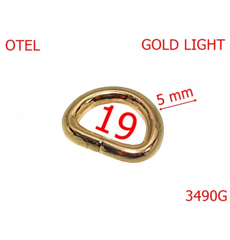 3490G/INEL D 19 mm-19-mm-5-gold light---2F5--
