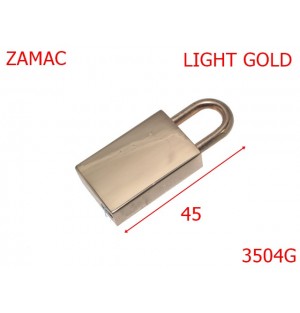 3504G/LACATEL ORNAMENTAL-45-mm---gold light---2F1--
