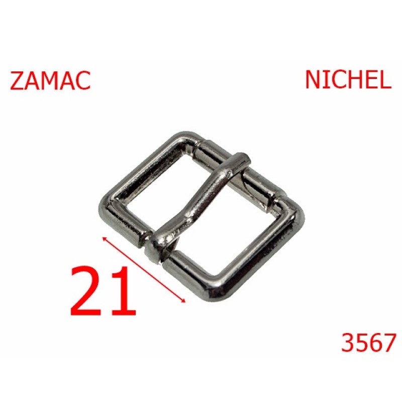 3567/CATARAMA 21 mm-21-mm---nichel--6e3-6E4/6H7--AM40 3567/CATARAMA 21 mm-21-mm---nichel--6e3-6E4/6H7--AM40