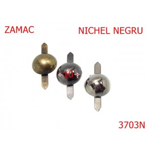 3703N/BUMB ORNAMENTAL-10-mm---NICHEL NEGRU-14B16--