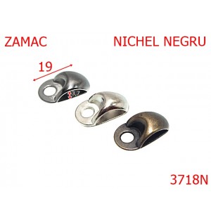 3718N/CARLIG BOCANC-3.7-mm---NICHEL NEGRU-14A17--