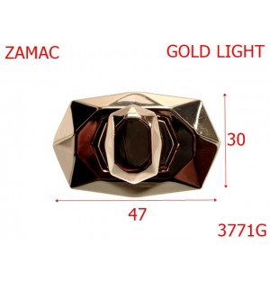 3771G/INCHIZATOARE POSETA-47-mm---gold light---14L16--