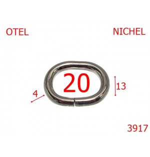 3917/INEL OVAL-20-mm-4-NICHEL-2E5--
