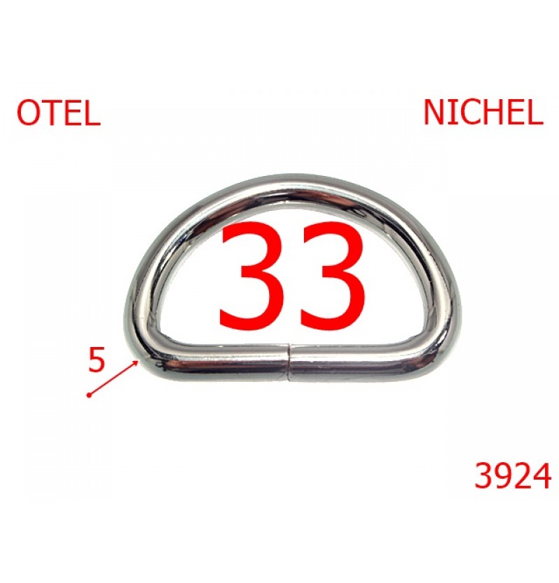 3924/INEL D-33-mm-5-nichel--3D6-12E16/12F16--
