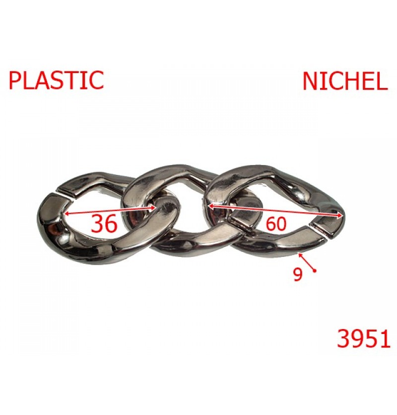 3951/ZA LANT PLASTIC-60-mm-9-nichel-----