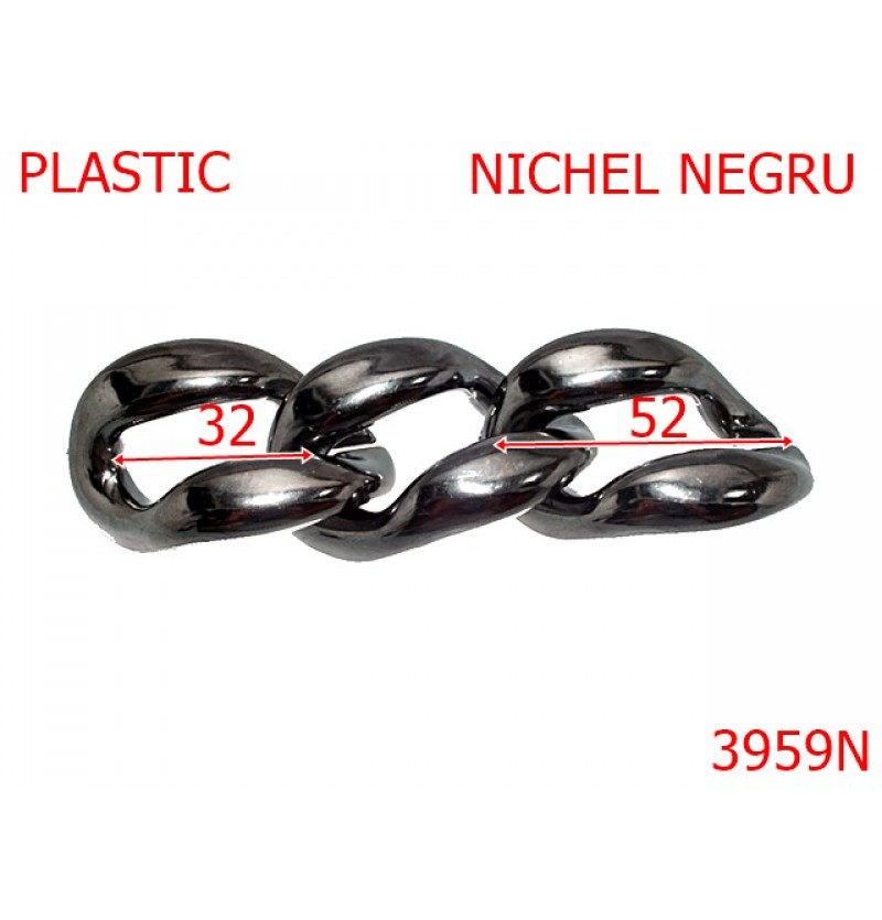3959N/ZA LANT PLASTIC-52-mm---nichel negru-----