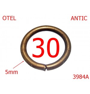 3984A/INEL ROTUND-30-mm-5-ANTIC-GONDOLA--