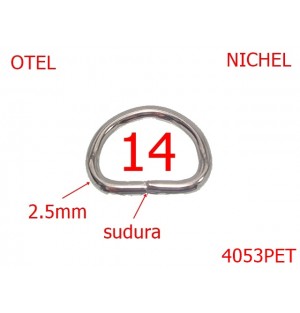 4053PET/INEL D SUDAT-14-mm-2.5-NICHEL-AM16/AN19--