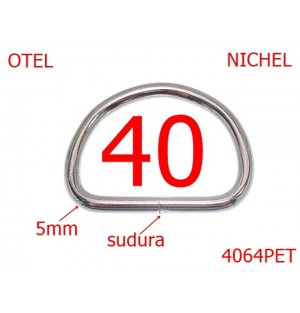 4064PET/INEL D SUDAT-40-mm-5-NICHEL-AN11/AN12--