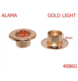 4086G/OCHET ALAMA-5-mm---GOLD LIGHT---