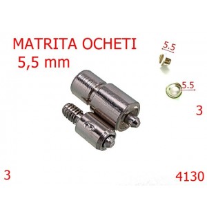 4130/MATRITA OCHETI -5.5-mm---NICHEL---