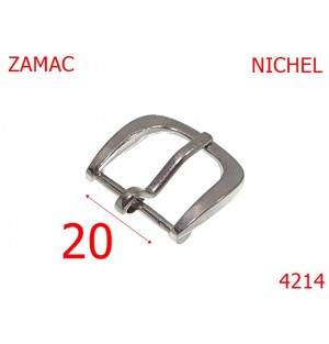 4214/Catarama  curelusa marochinarie-20-mm-zamac--nichel-6F4-6F1-7F8--