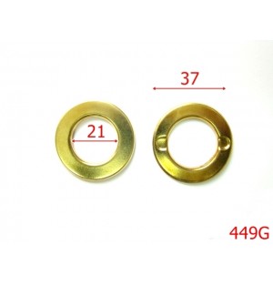 449G/OCHET ROTUND 2 CM GOLD-21-mm---gold---2E6--N7