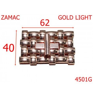 4501G/Inchizatoare mare poseta-62x40-mm-zamac--gold light-----