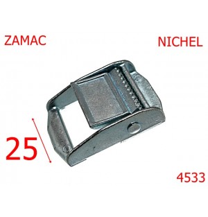 4533/Catarama pentru blocaj chinga-25-mm-zamac--nichel---10B18-10B19--
