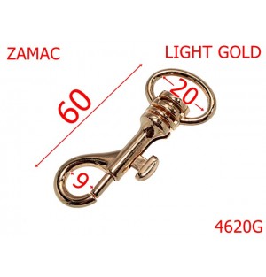 4620G/Carabina cu tragaci-20-mm-zamac--gold light---5G7--
