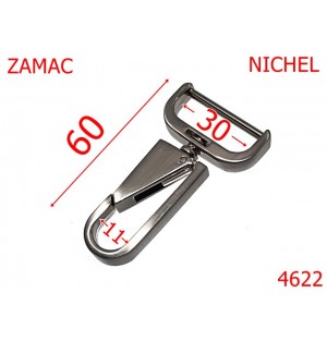 4622/Carabina unghiuri drepte-30-mm-zamac--nichel--5V9---