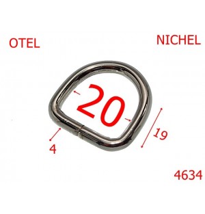 4634/Inel D-20-mm-otel-4-nichel-----