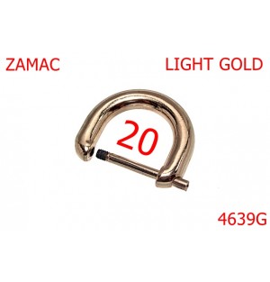 4639G/Inel D demontabil-20-mm-zamac--gold light--3C5---