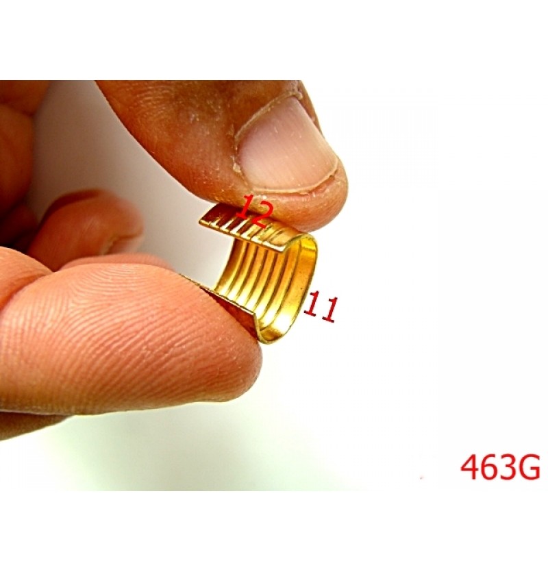 463G/CLEMA  11 MM GOLD-11x12-mm---gold-15A3--3H1--C32