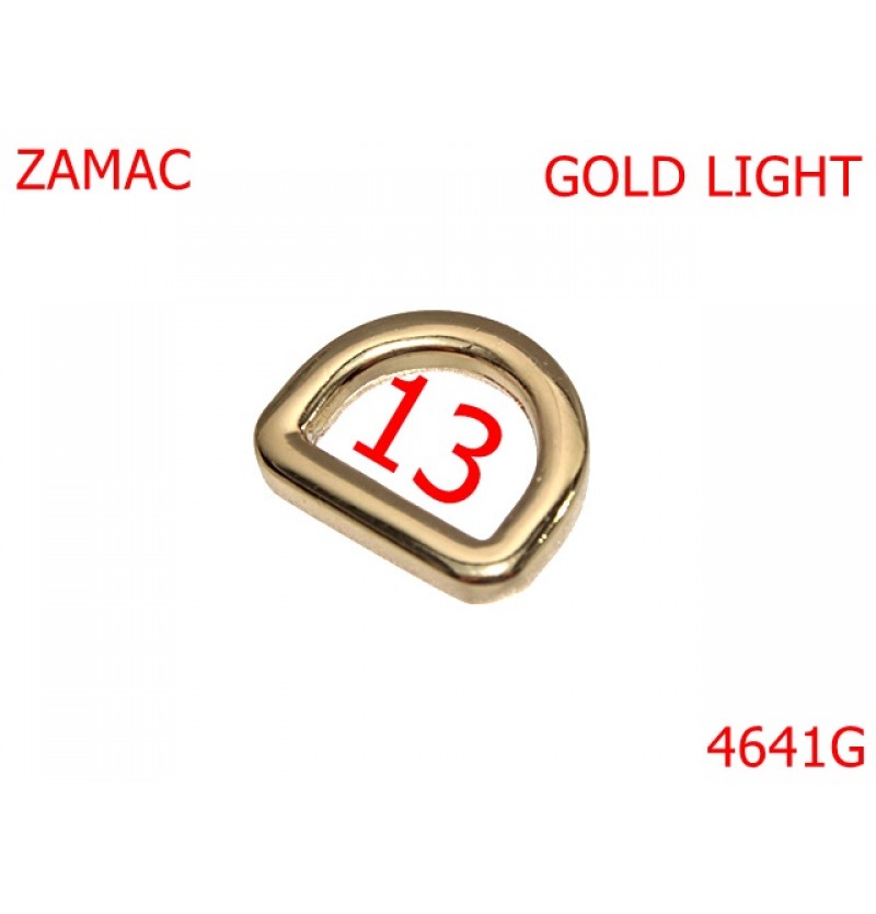 4641G/Inel D-13-mm-zamac--gold light---2A7--