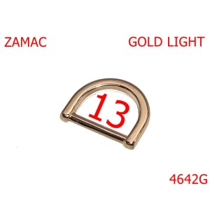 4642G/Inel D-13-mm-zamac--gold light---2C8--