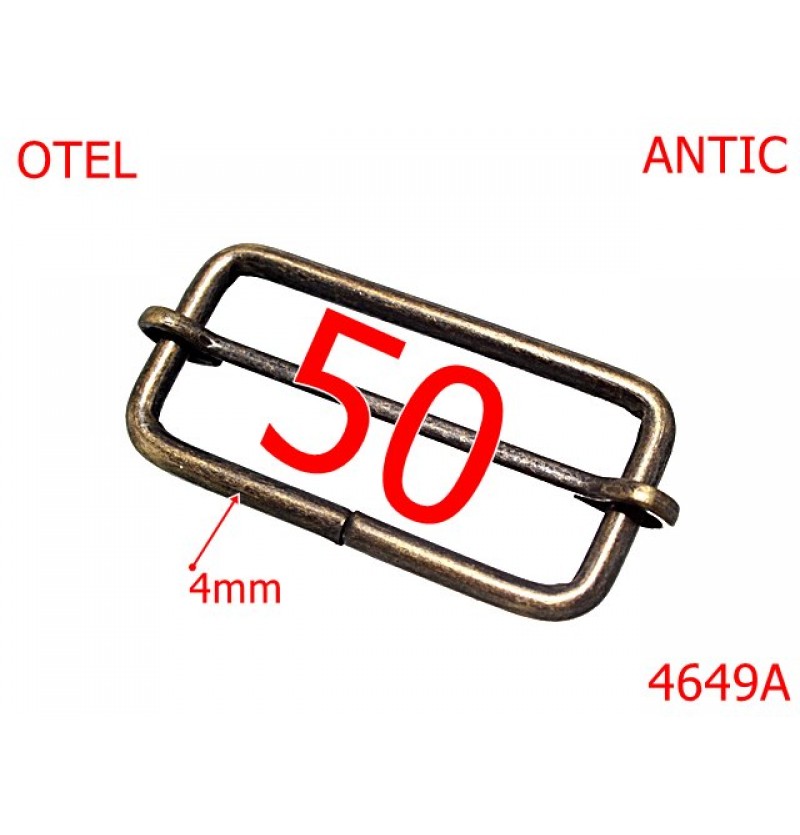 4649A/Catarama de reglaj curea-50-mm-otel-4-antic--4i7-1C4-1B1---