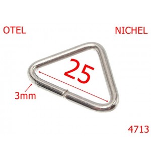 4713/Inel triunghiular marochinarie-25-mm-otel--nichel--3L7---