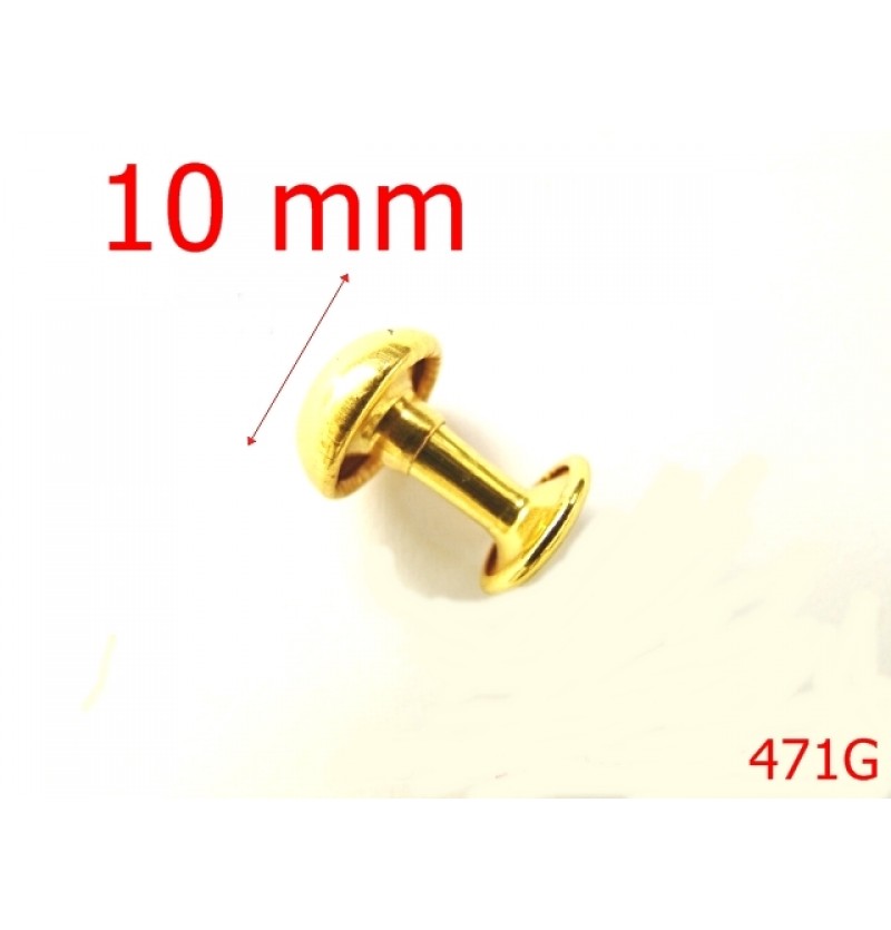 471G/BUMBI 10MM GOLD / DUBLU-10-mm---gold-----