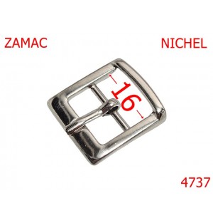 4737/Catarama punte centrala marochinarie incaltaminte-16-mm-zamac--nichel--6G7---