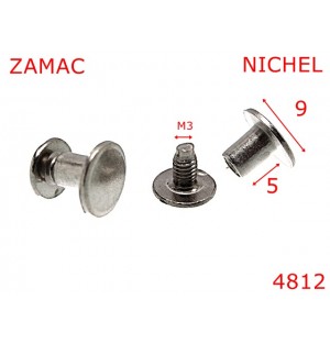 4812/Surub fixare catarama curea -5-mm-zamac--nichel-AD35----