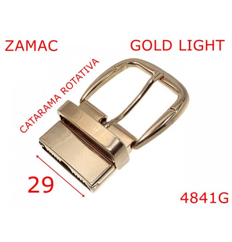 4841G/Catarama 2 fete reversibila-29--zamac--gold light-