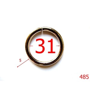 485/INEL O  3CM X 4.5MM NIKEL-31-mm-5-nichel---4L6-4E7-4B4--G33