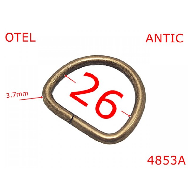 4853A/Inel D poseta geanta sau incataminte-26-3.7-otel--antic-