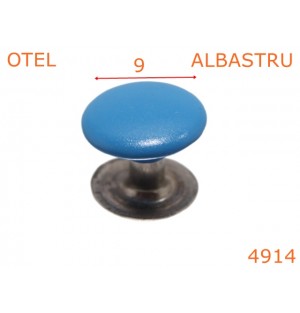 4914/Capsa rapida cu capacul vopsit-9--otel--albastru-