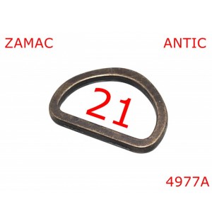 4977A/Inel D marochinarie incaltaminte-21-mm-zamac--antic-2.E.1----