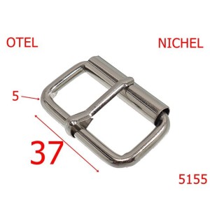 5155/Catarama pentru geanta  poseta  marochinarie-37-mm-otel-5-nichel-7B1----